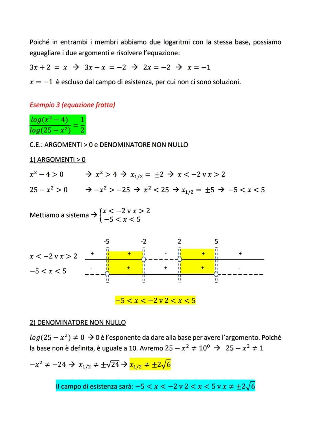 loga(b) = c
asi chiama base ed è un numero maggiore di 0 e diverso da 1;
b→ si chiama argomento ed è un numero maggiore di 0;
C è l'esponent