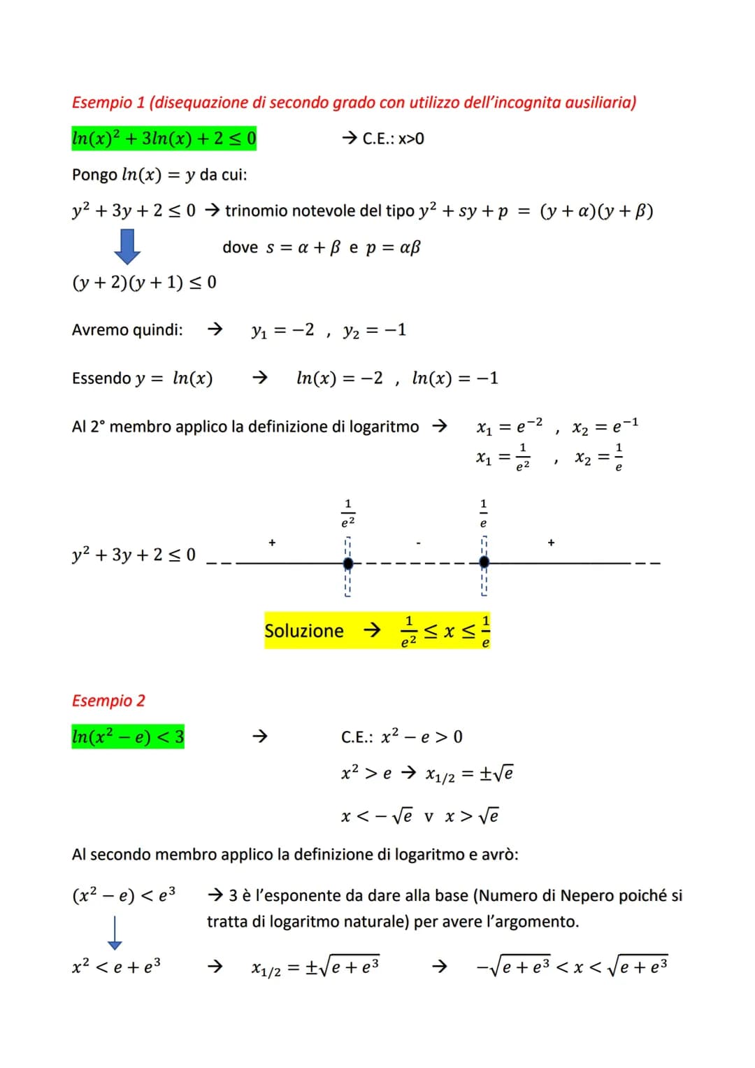 loga(b) = c
asi chiama base ed è un numero maggiore di 0 e diverso da 1;
b→ si chiama argomento ed è un numero maggiore di 0;
C è l'esponent