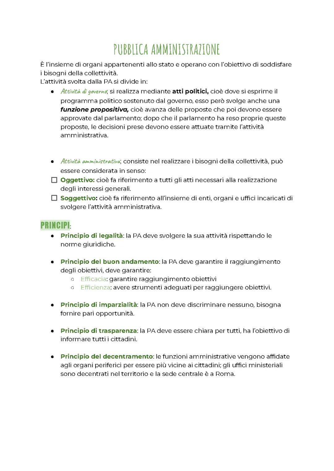 pubblica amministrazione 