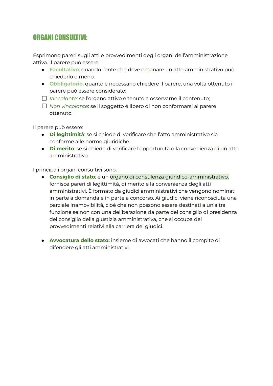 PUBBLICA AMMINISTRAZIONE
È l'insieme di organi appartenenti allo stato e operano con l'obiettivo di soddisfare
i bisogni della collettività.