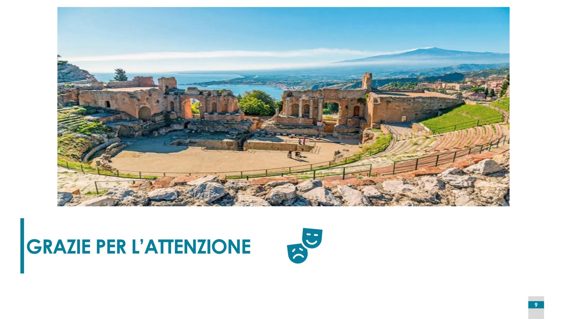 IL TEATRO GRECO
CALIGNANO FAUSTO - 2^ A
Liceo Classico Statale "JACOPO SANNAZARO"
):)
1 Le caratteristiche del teatro
Il teatro greco era un