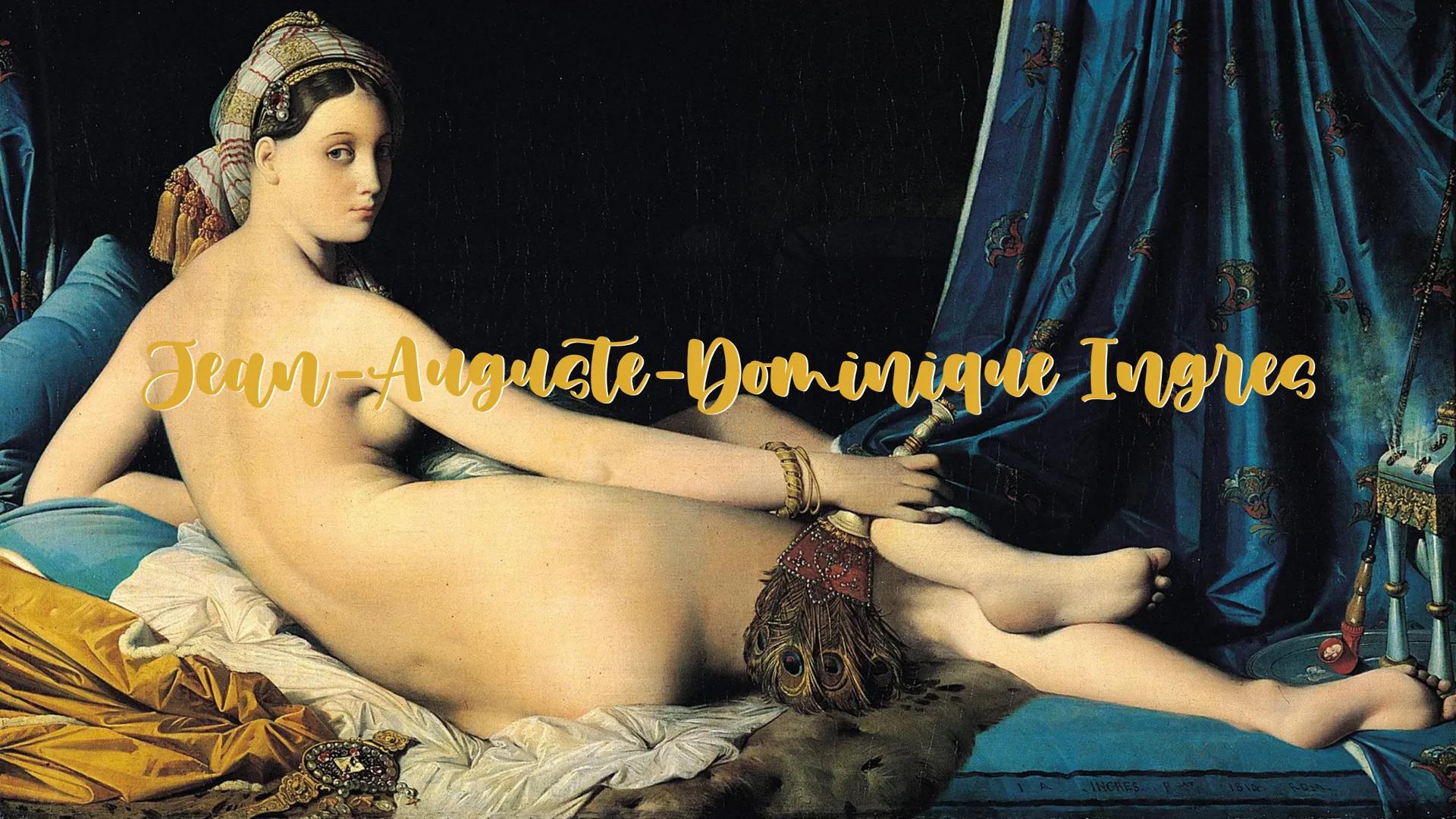Jean Auguste-Dominique Ingres
INGRES La vita
Egli nacque a Montauban il 29 agosto del 1780, figlio di un semplice decoratore, per i suoi pri