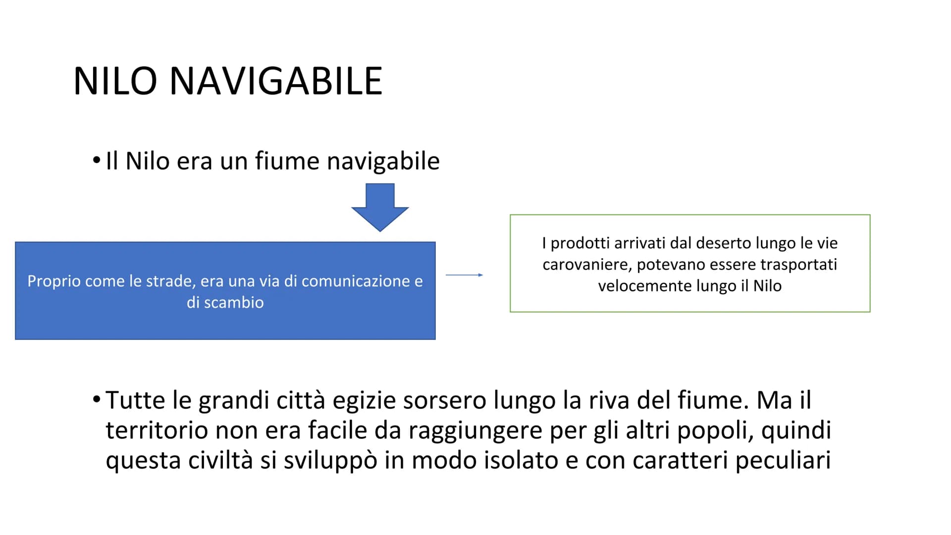 Wlad Ky
14
||1|ool
Fell
GLI EGIZI IL NILO
• Abbiamo già sottolineato l'importanza
dell'acqua per le civiltà antiche (Mezzaluna
fertile)
•Il 
