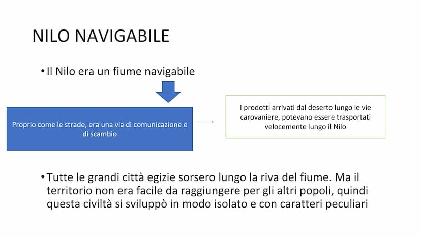 Wlad Ky
14
||1|ool
Fell
GLI EGIZI IL NILO
• Abbiamo già sottolineato l'importanza
dell'acqua per le civiltà antiche (Mezzaluna
fertile)
•Il 