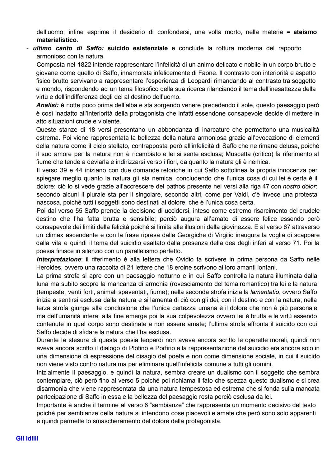 LEOPARDI
La Vita
La vicenda di Leopardi si svolge durante il Romanticismo, egli presenta una posizione totalmente
classicista ma resta sensi