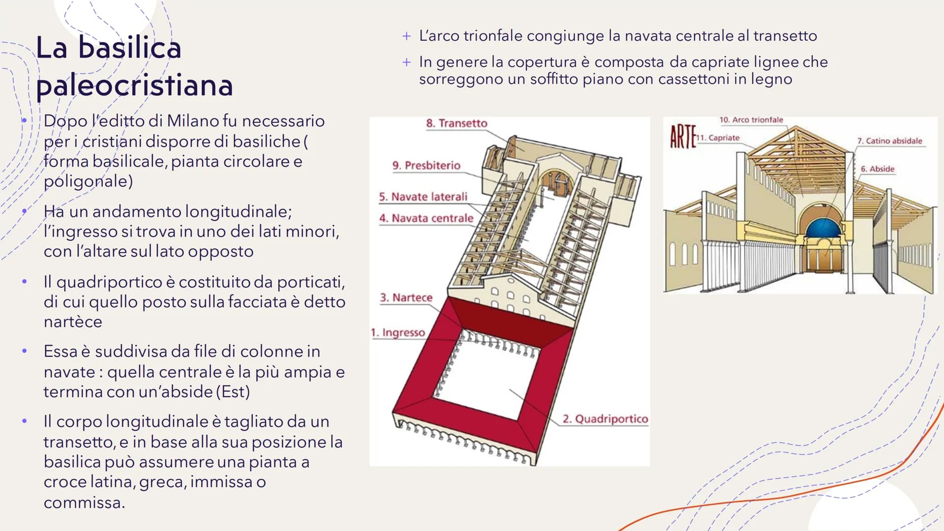Dall'arte paleocristiana
Giotto
Alessia Scrima 3BL L'ARTE
PALEOCRISTIANA
Con questo termine si indica l'arte (tardo-
antica) diffusasi nei p