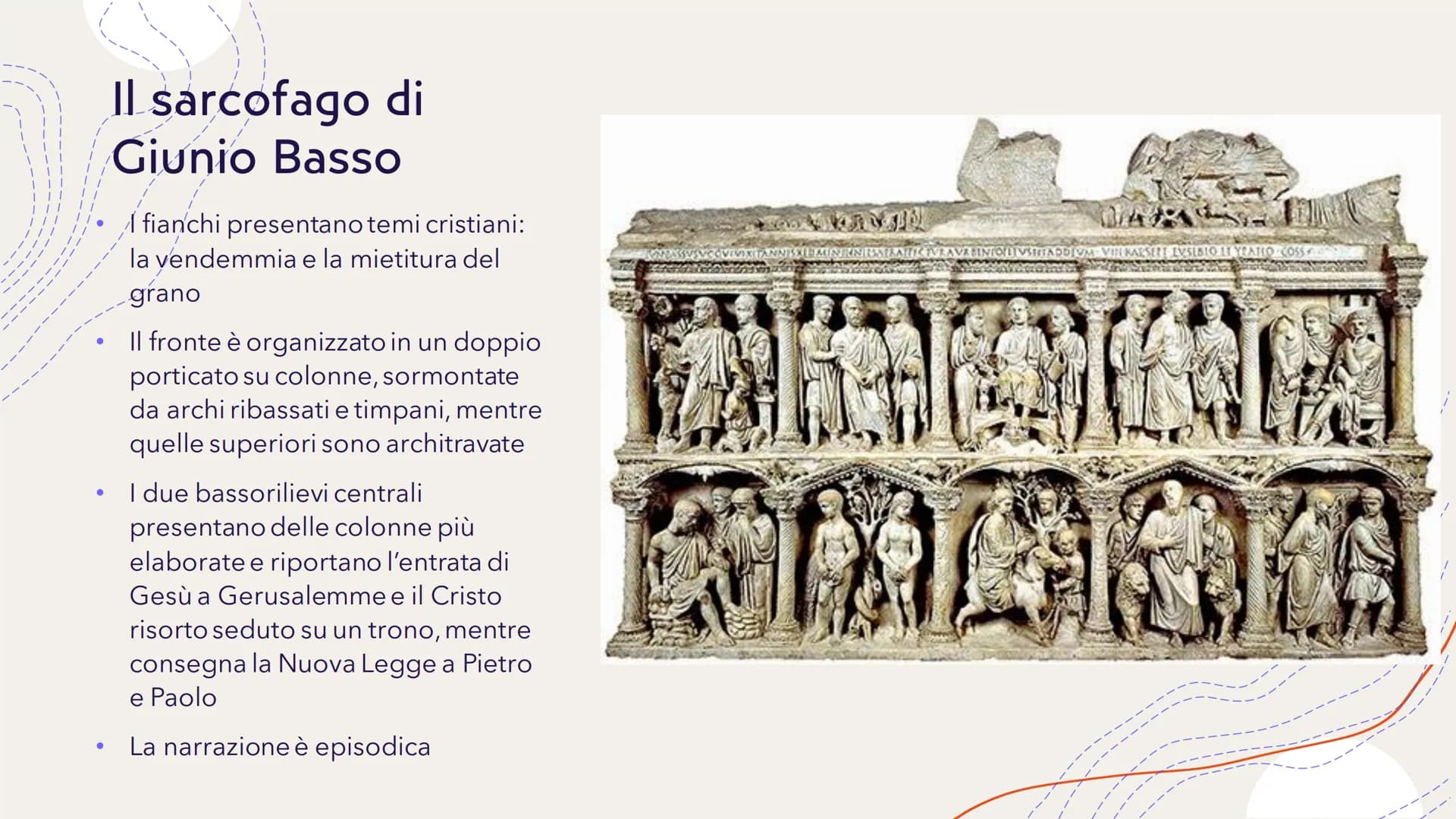 Dall'arte paleocristiana
Giotto
Alessia Scrima 3BL L'ARTE
PALEOCRISTIANA
Con questo termine si indica l'arte (tardo-
antica) diffusasi nei p