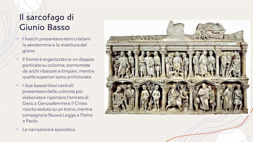 Dall'arte paleocristiana
Giotto
Alessia Scrima 3BL L'ARTE
PALEOCRISTIANA
Con questo termine si indica l'arte (tardo-
antica) diffusasi nei p