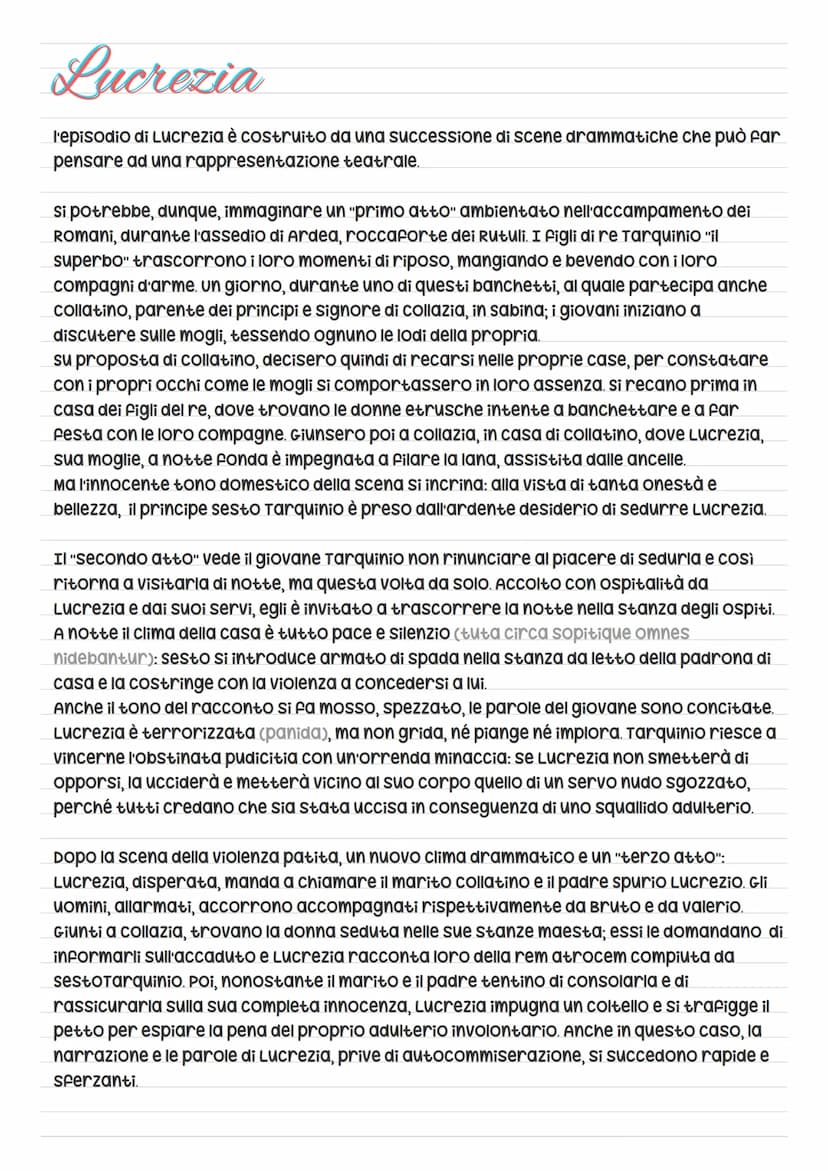 Tito Livio
nacque nel 59 a.c. a Padova, una provincia conservatrice, dove morì nel 17 a.C.
studiò la filosofia, la letteratura e il greco
Ĵ
