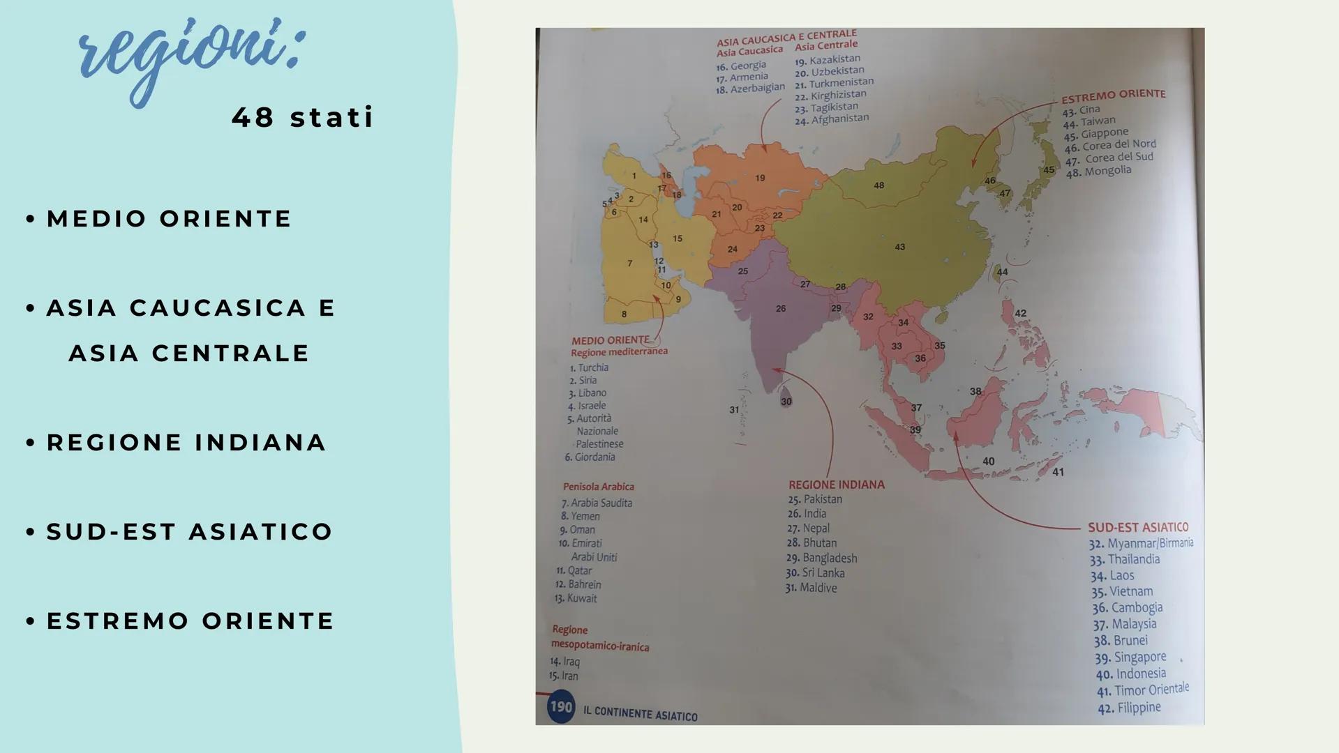 countries

ASIA

ROAD TRIP ITINERARY localizzazione:

emisfero: boreale \ australe
continente più grande, più popoloso e più
densamente abit