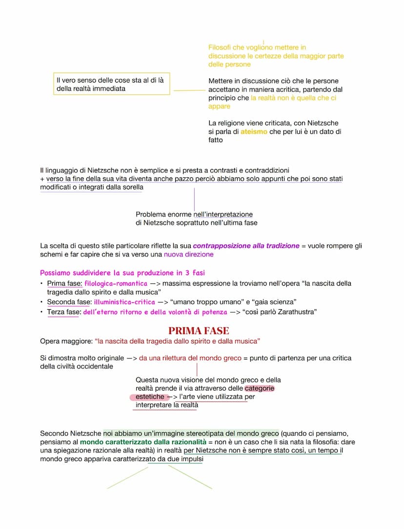 FRIEDRICH NIETZSCHE
Biografia:
nasce a Rocken in Sassonia nel 1844
• Fin dagli anni del liceo è appassionato alla musica e alla letteratura
