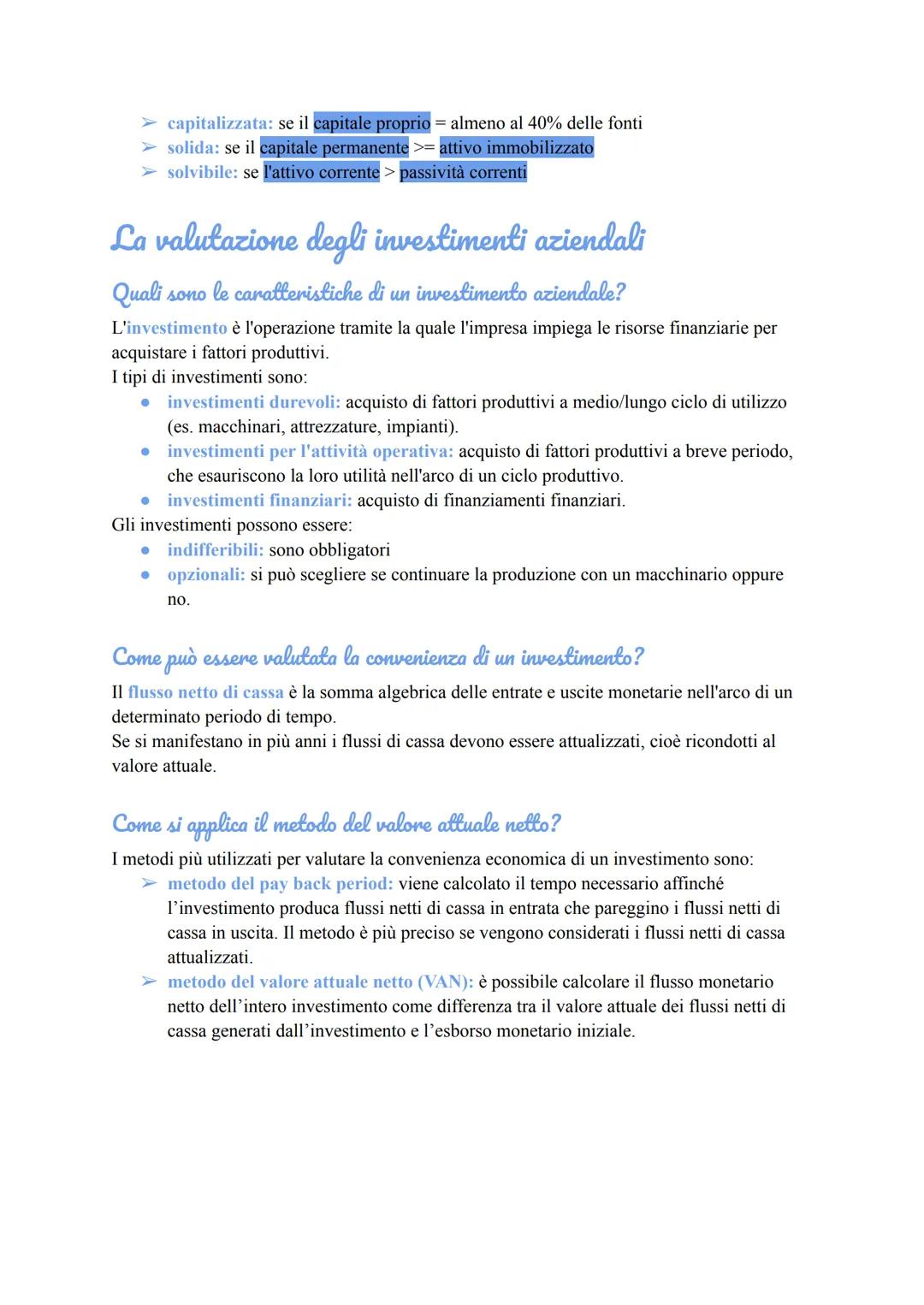 Gestione finanziaria
La funzione finanza e i finanziamenti:
Che cos'è un t
finanziamento:
I finanziamenti sono le operazioni di gestione, pe