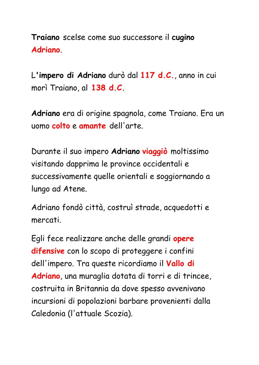 Il principato adottivo
Il successore di Nerva fu Traiano che fu adottato
da Nerva come figlio ed erede al fine di evitare lotte
per la succe