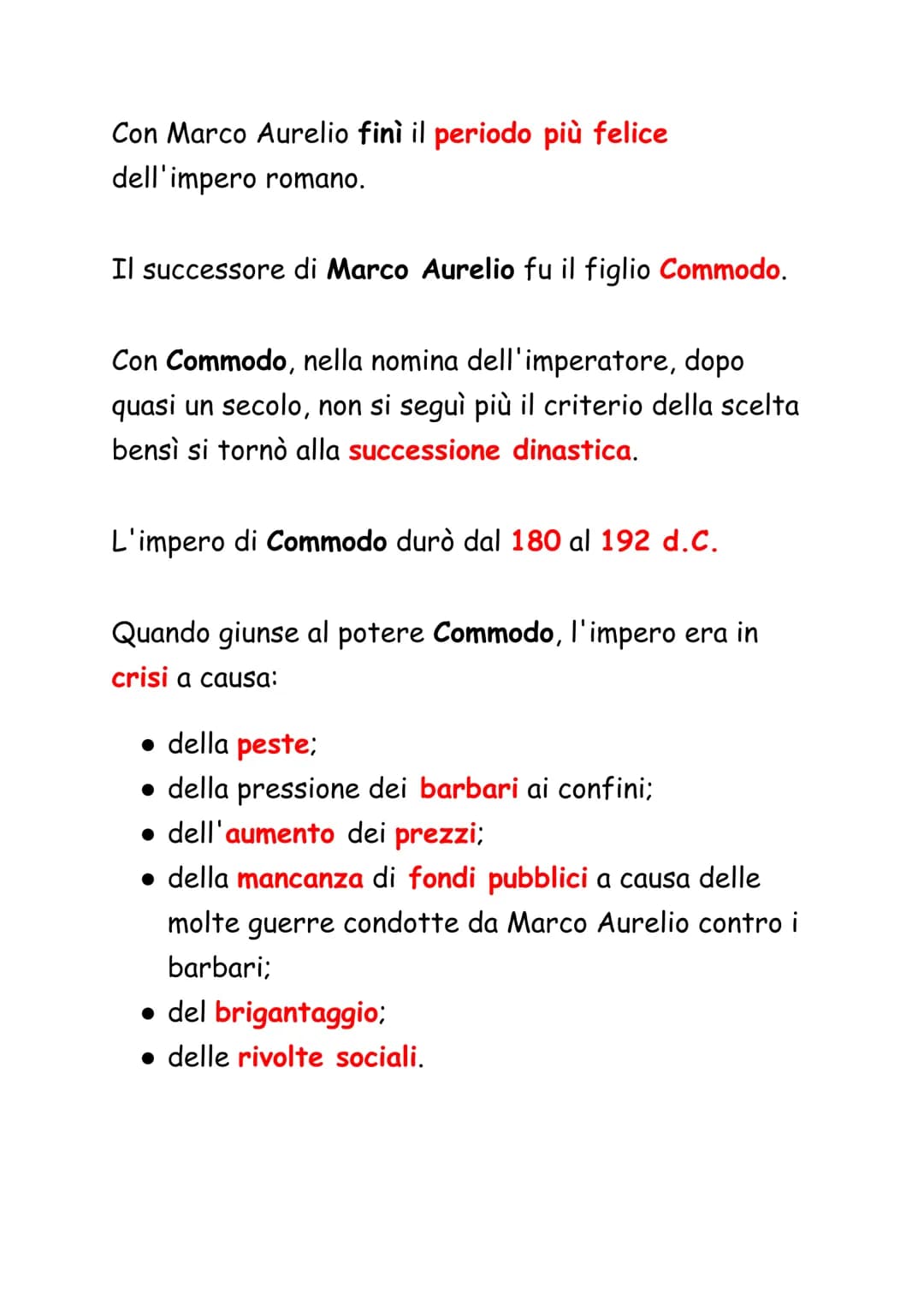 Il principato adottivo
Il successore di Nerva fu Traiano che fu adottato
da Nerva come figlio ed erede al fine di evitare lotte
per la succe