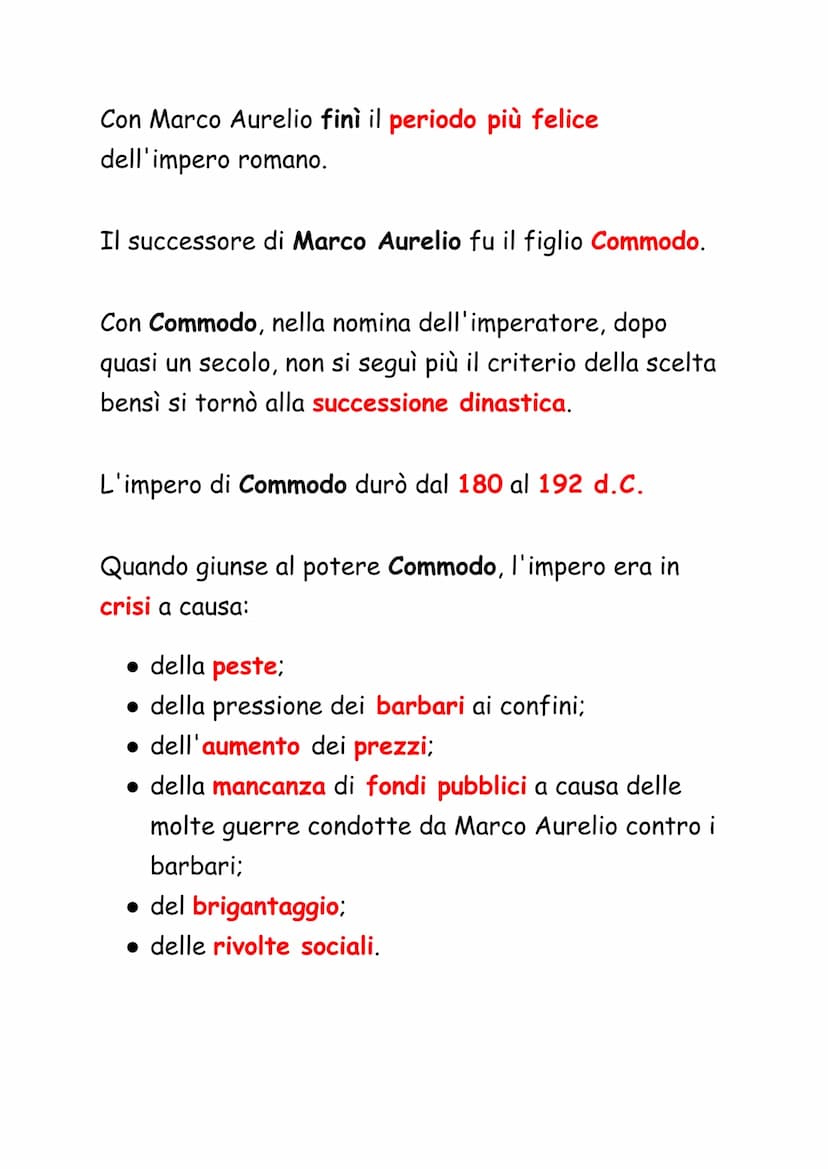 Il principato adottivo
Il successore di Nerva fu Traiano che fu adottato
da Nerva come figlio ed erede al fine di evitare lotte
per la succe