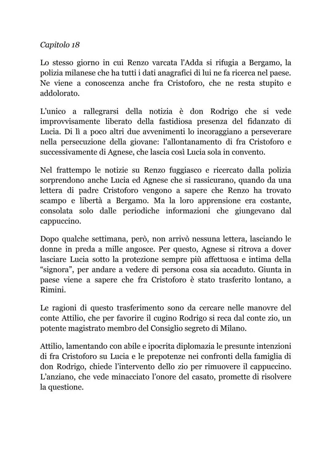PROMESSI SPOSI
Riassunto Capitoli dal 14 al 18
Capitolo 14
La folla comincia a diradarsi e a dividersi in crocchi, commentando gli
avvenimen