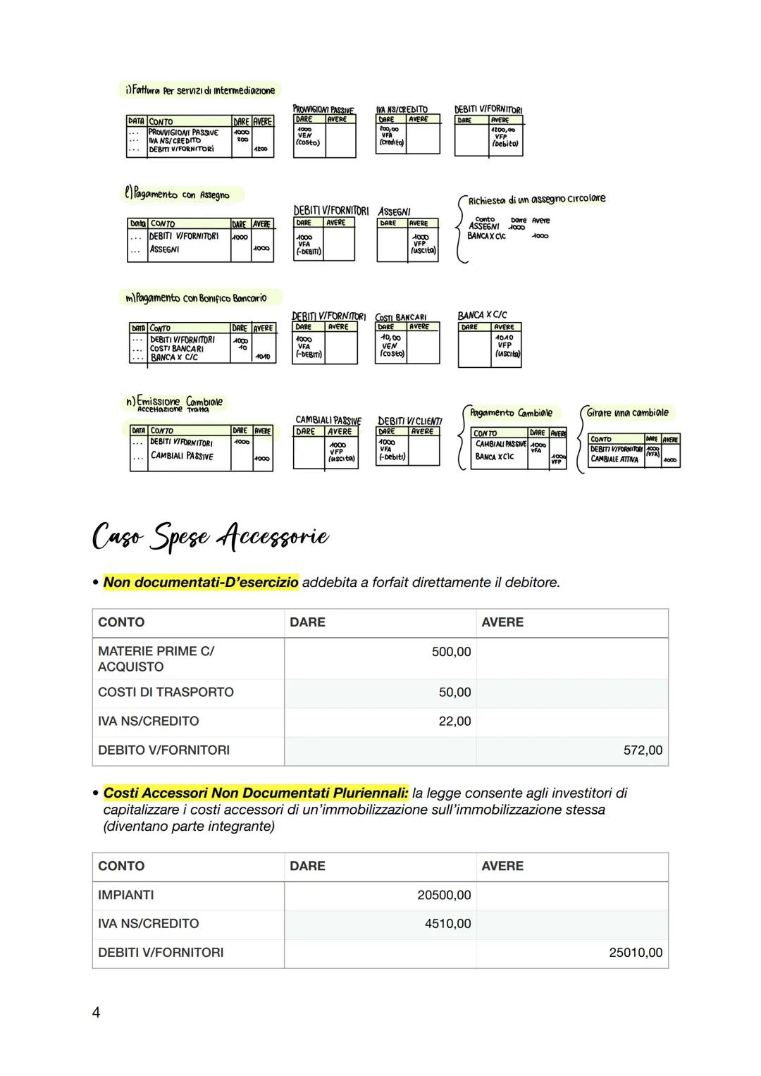 La Contabilità
Le Rilevazioni Contabili
Le rilevazioni contabili consistono nella raccolta e nell'elaborazione di dati
relativi alla gestion