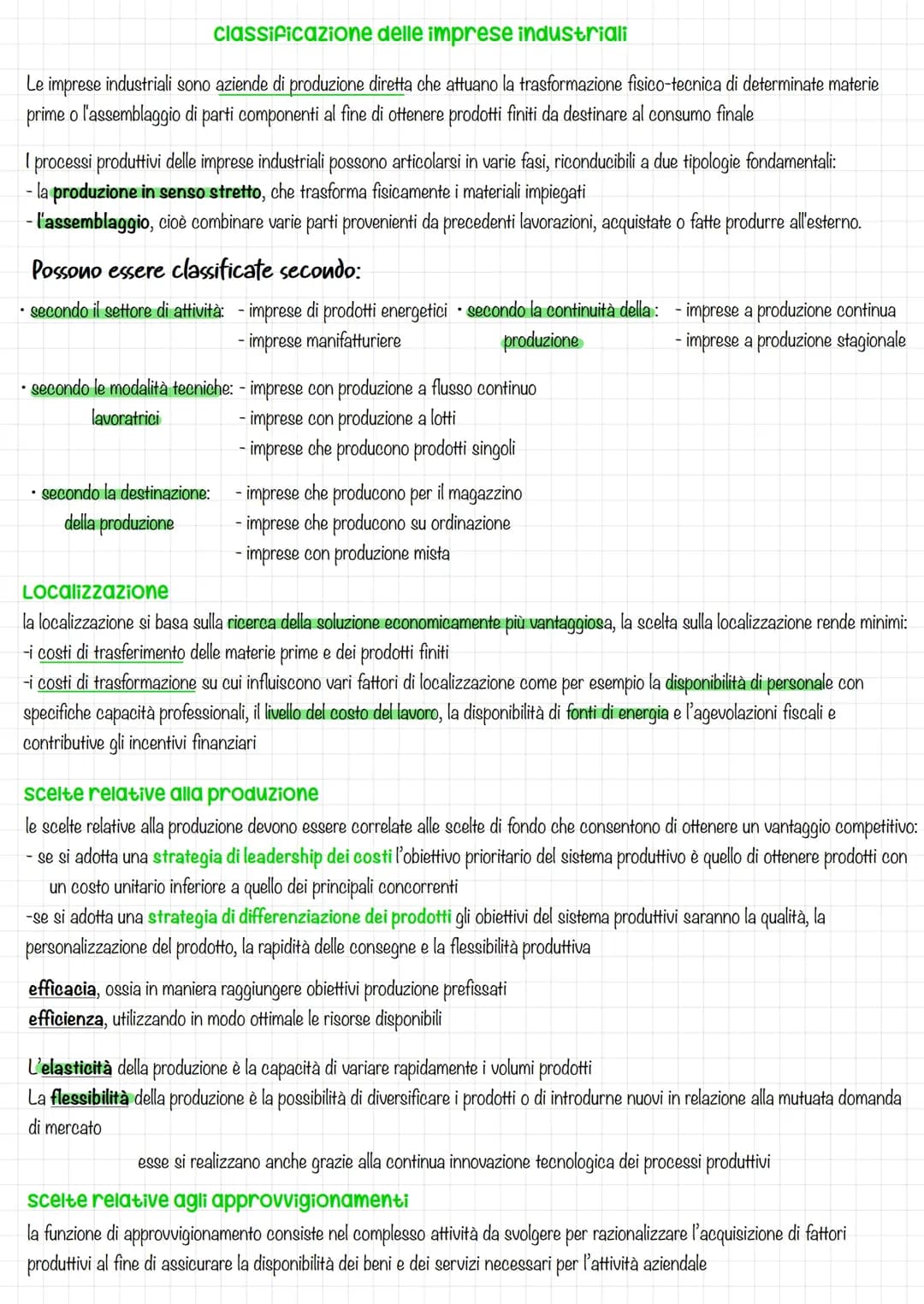Imprese Industriali: Riassunto, Esempi e Innovazioni Tecnologiche