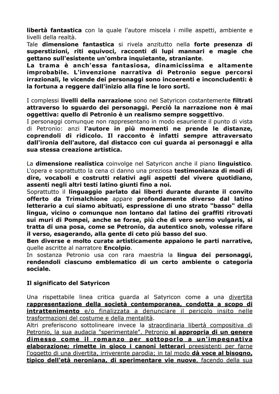 
<p>L'autore del Satyricon viene chiamato, nei manoscritti che lo hanno tramandato, con il nome di Caius (o Titus o Publius) Petronius Arbit