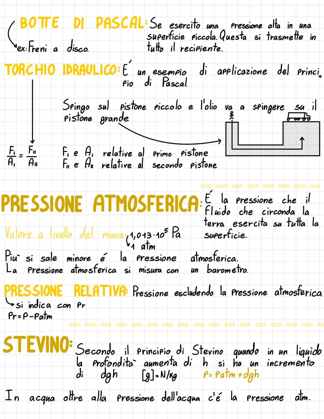 LIQUIDI
LIQUIDO
e
Volume forma si adattano
i liquidi non si comprimono ma
i
si
gas
FLUIDI I fluidi sono in equilibrio quando non fluiscono, 