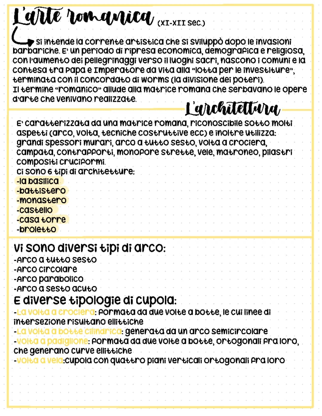 L’arte romanica 