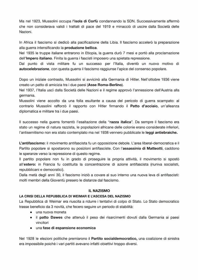 I TOTALITARISMI
IL FASCISMO
LA COSTRUZIONE DEL REGIME
Quando Mussolini divenne primo ministro, esisteva ancora un'opposizione parlamentare. 