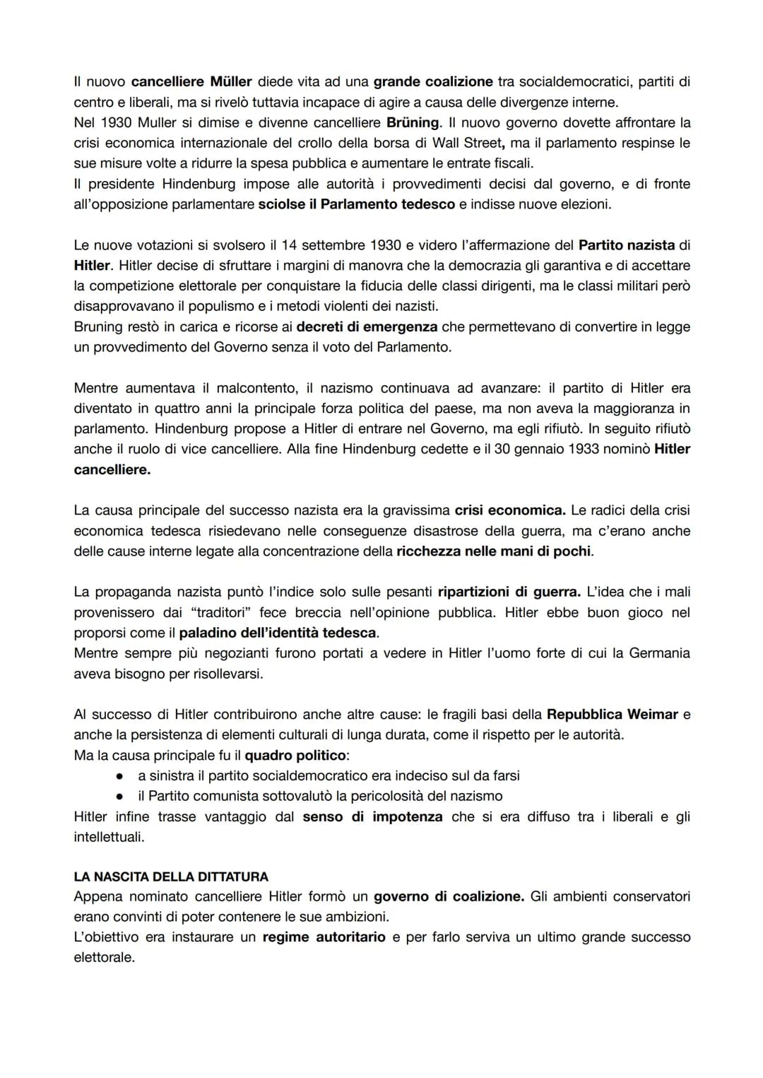 I TOTALITARISMI
IL FASCISMO
LA COSTRUZIONE DEL REGIME
Quando Mussolini divenne primo ministro, esisteva ancora un'opposizione parlamentare. 