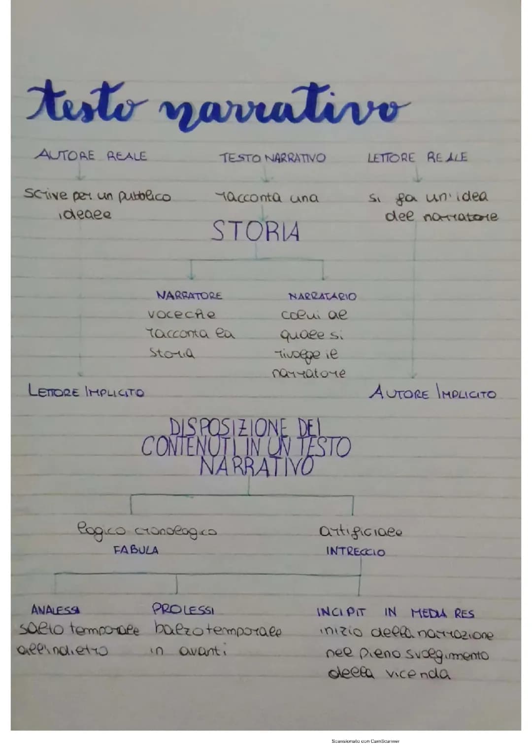 Il Testo Narrativo