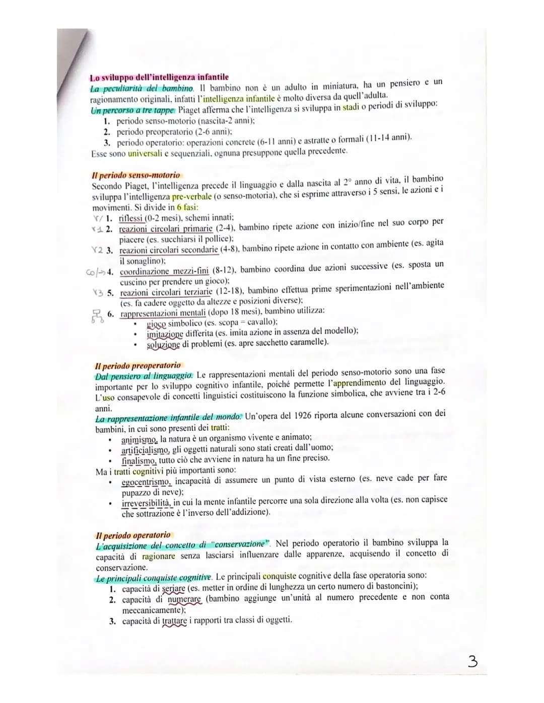 | Alice De Rosa
Scienze Umane
LO SVILUPPO COGNITIVO
NELL'ARCO DELLA VITA
7+
1. Dal concepimento alla nascita
Lo sviluppo è l'insieme dei cam