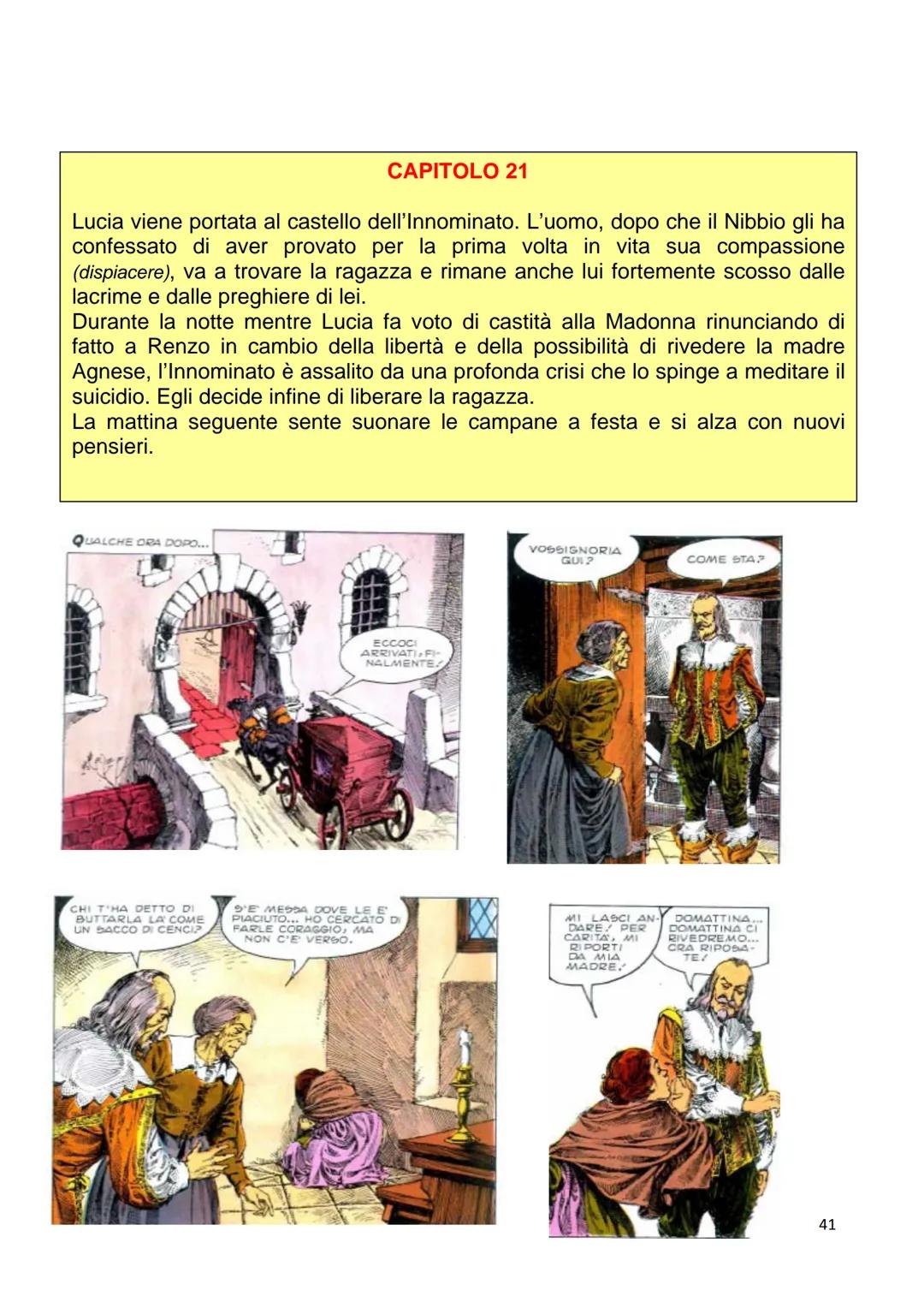 
<p>Il romanzo "I Promessi Sposi" è ambientato in provincia di Bergamo nel 2013. Le vicende ruotano attorno ai personaggi principali, Renzo,