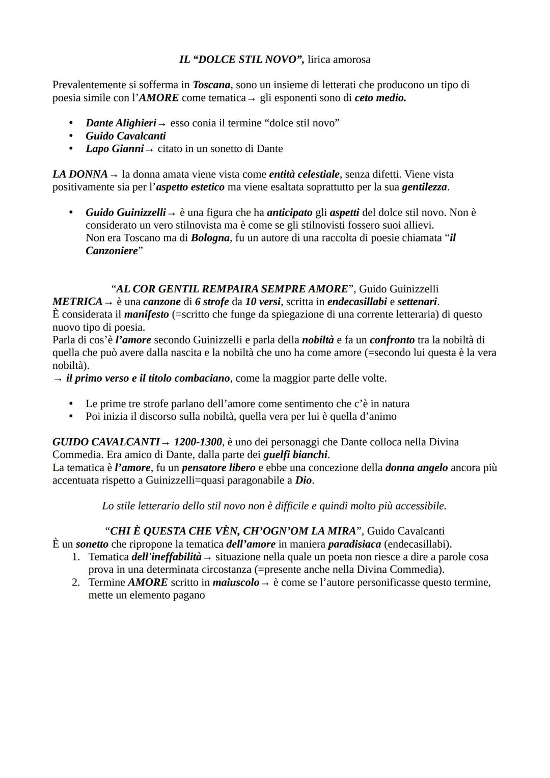LA POESIA DELL'ETÀ COMUNALE
1230-1250 La scuola siciliana-insieme di persone che avevano la stessa ideologia di letteratura da
proporre. Si 
