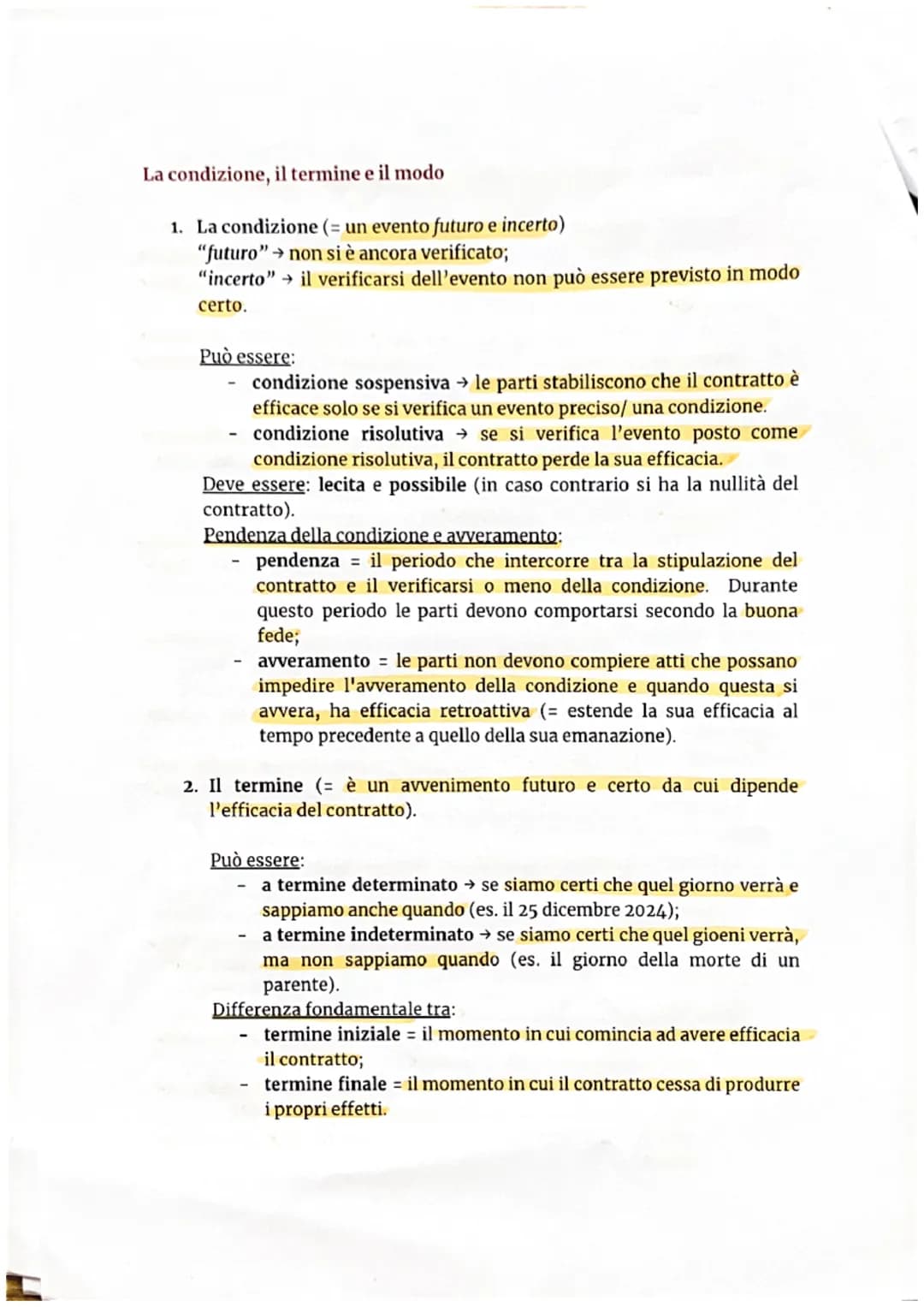 UNITA' DIL CONTRATTO
LEZIONE 1- FORMAZIONE ED EFFETTI DEL CONTRATTO
Il contratto L'accordo di due o più parti per costituire, regolare o
est