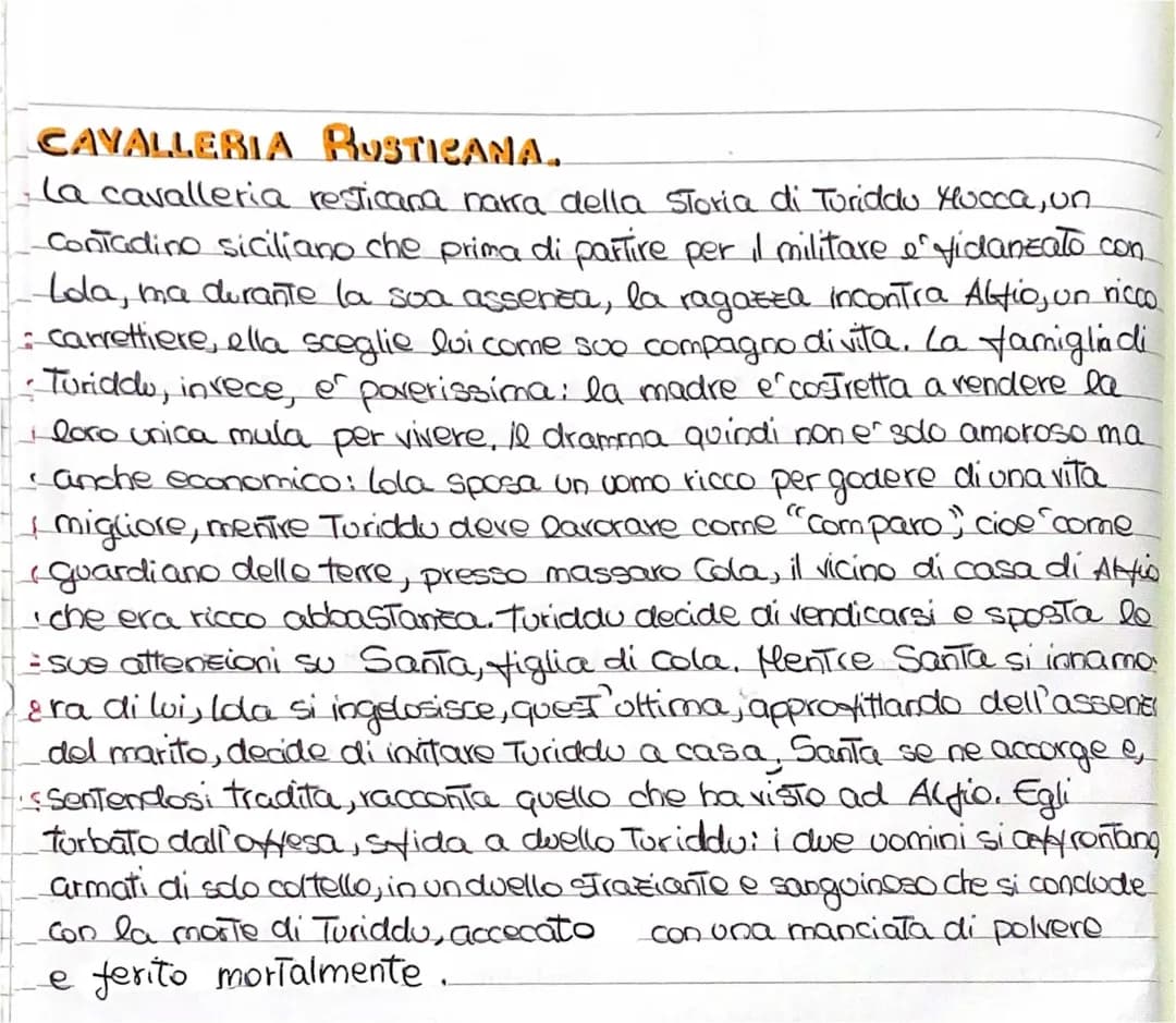 Cavalleria Rusticana: Riassunto, Trama, Personaggi e Significato