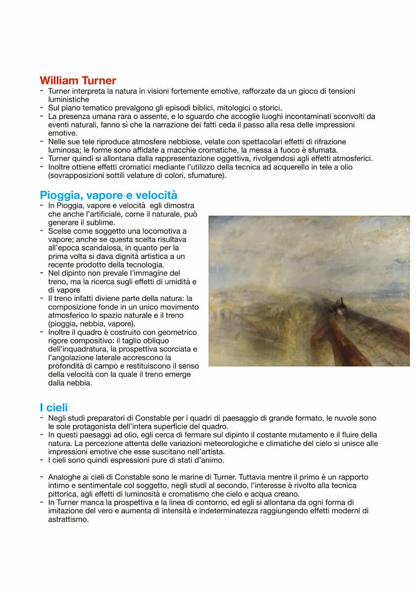 Il protoromanticismo
Negli ultimi decenni del settecento, imperniato sui concetti d'ordine, armonia, razionalità e
purezza, emersero esperie