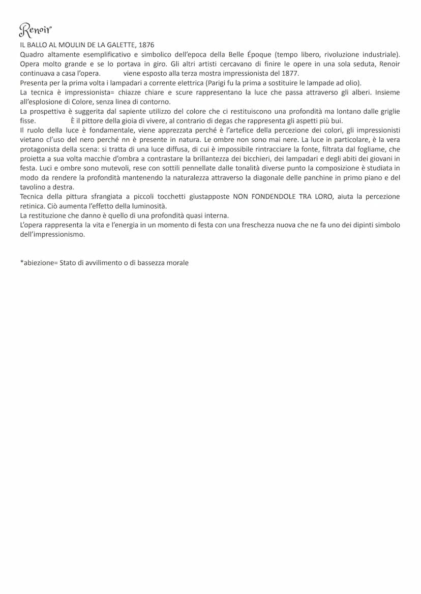 Impressionismo
Seconda metà dell'800
Le città e le capitali europee sono interessate nelle opere di riqualificazione urbana, vialoni, strade
