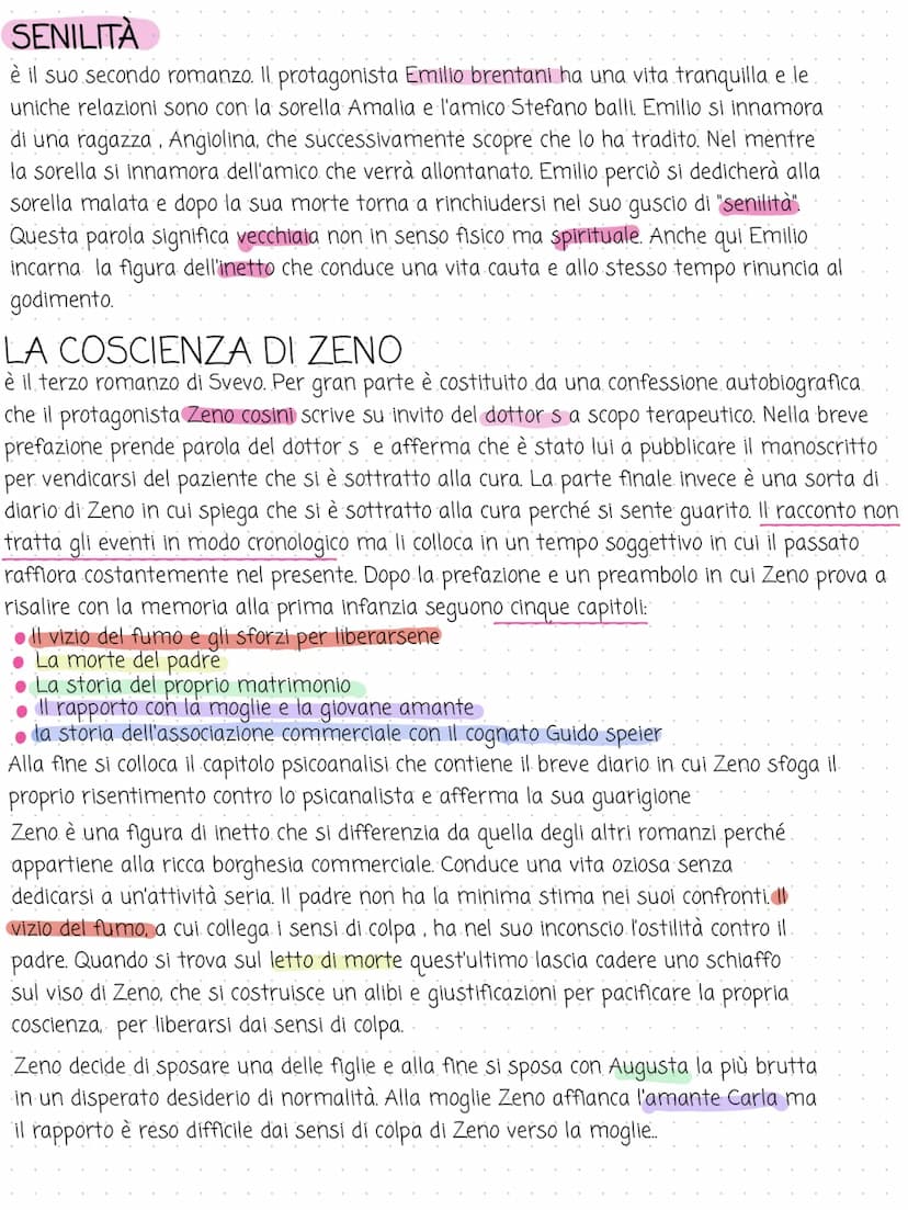 ITALO SVEVO
Aaron Hector Schmitz ( Italo Svevo è uno pseudonimo)
Sarà impiegato in diversi lavori nella banca di Vienna e in una
ditta di ve
