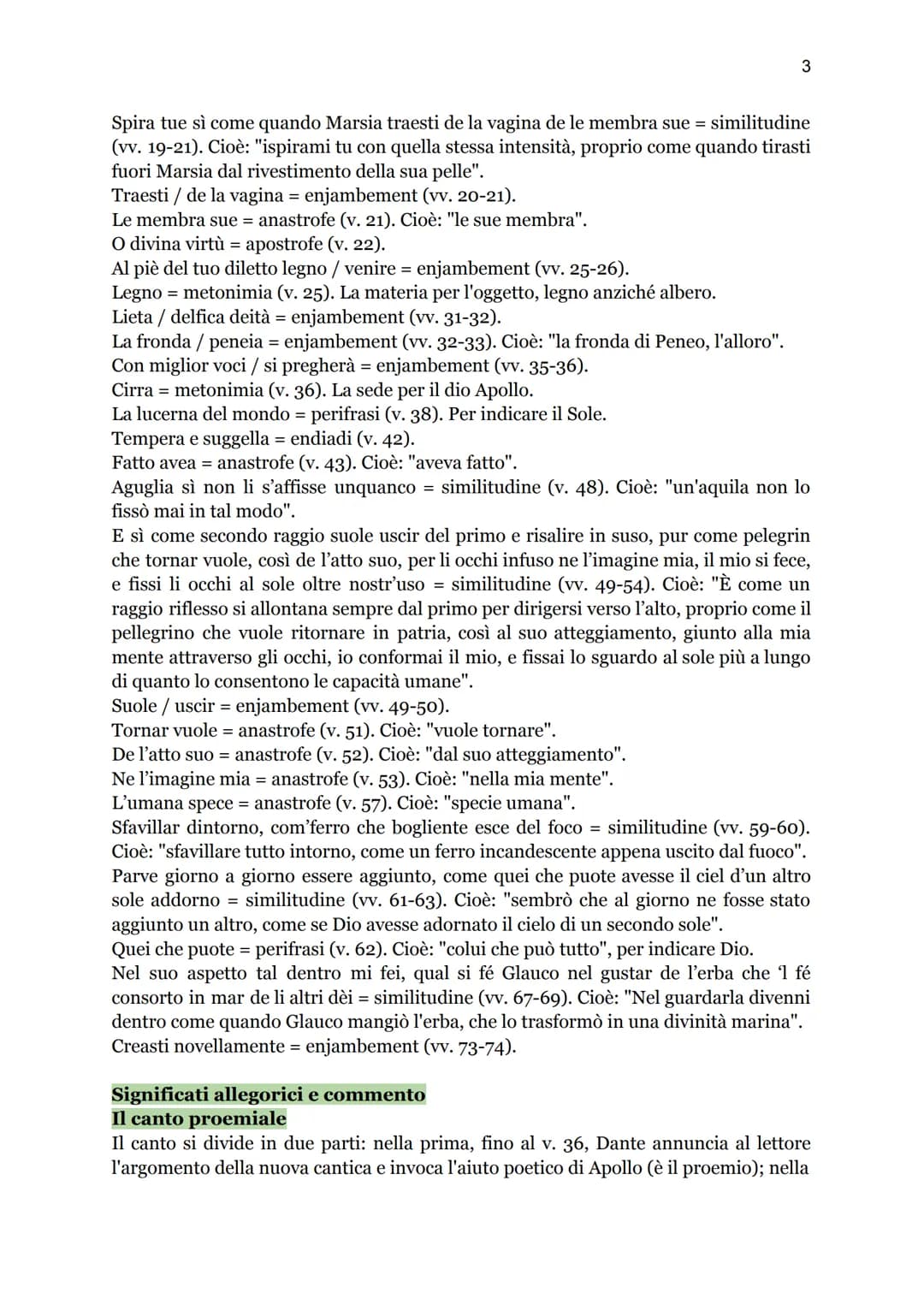 Dante Canto I del Paradiso
1
Introduzione al Paradiso
Il Paradiso come Dante lo vede e lo descrive, di fatto è inesistente. Infatti se l'inf