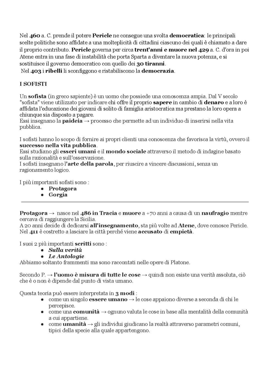 I sofisti,Socrate, Platone