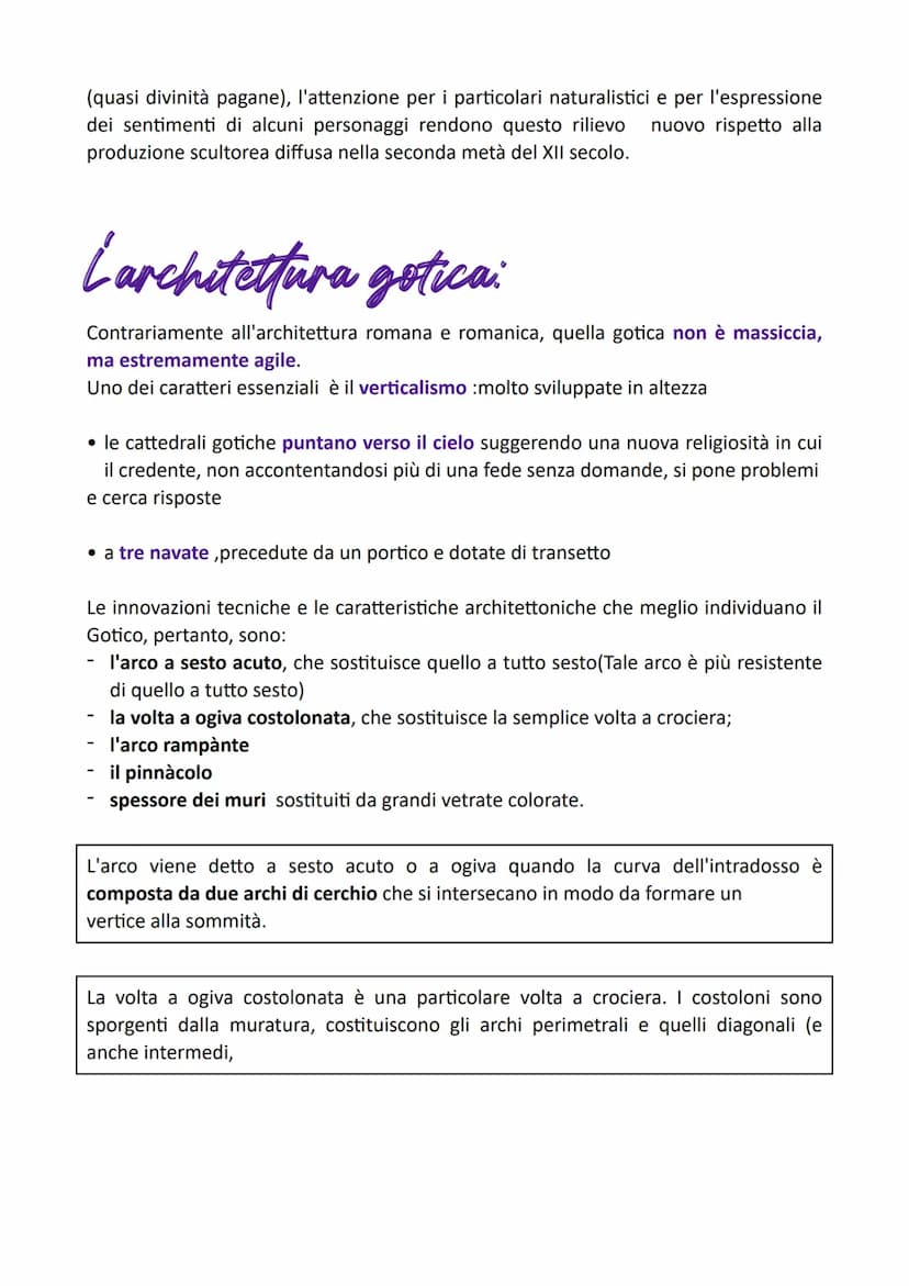 Arte romanica
Le esperienze artistiche che si manifestano tra il mille e il XII sono
definite Romaniche, allude all'origine romana.
Gli edif