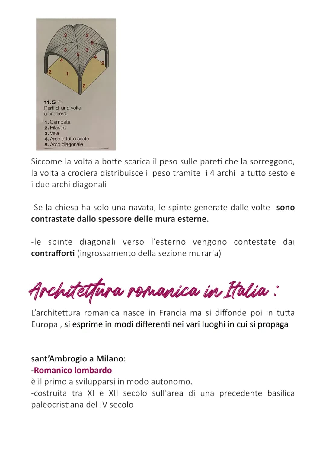 Arte romanica
Le esperienze artistiche che si manifestano tra il mille e il XII sono
definite Romaniche, allude all'origine romana.
Gli edif