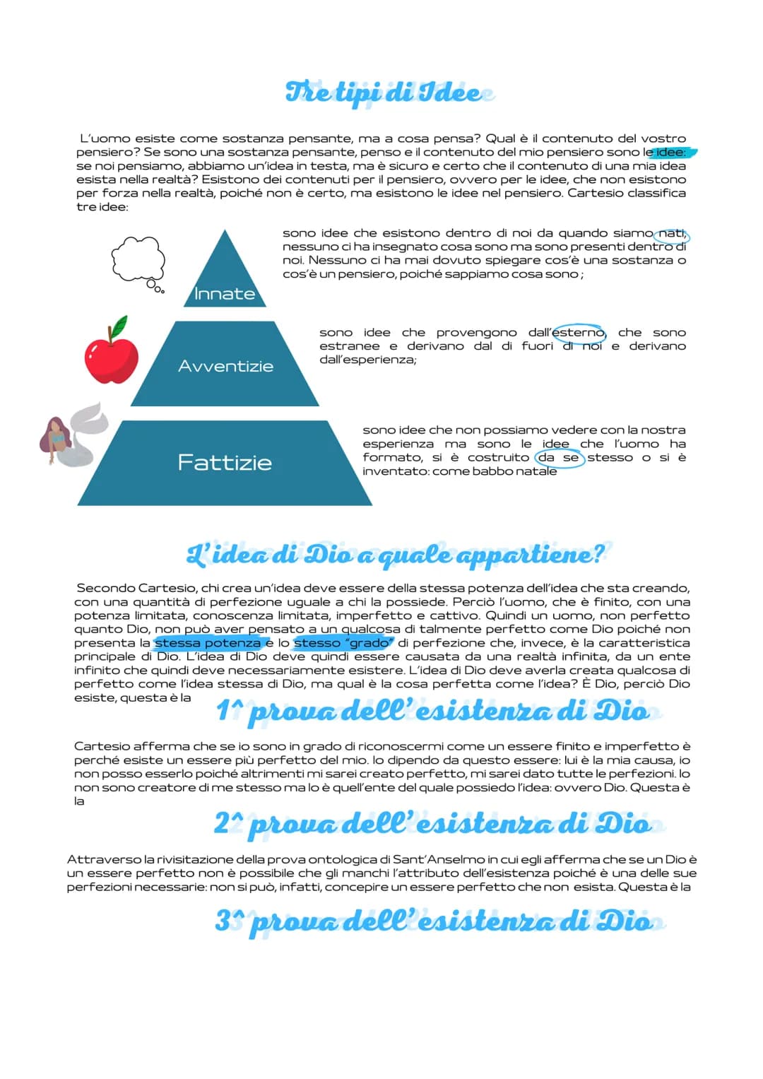 Cartesio inizia a girare per l'Europa con lo scopo di frequentare salotti filosofici per discutere del
metodo giusto per la ricerca filosofi
