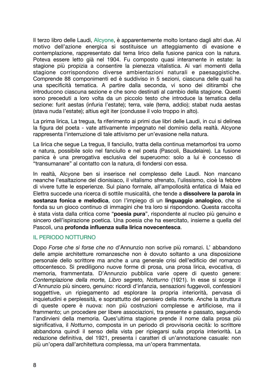 Gabriele D'Annunzio
Vita e pensiero politico
Gabriele d'Annunzio è uno dei pochi scrittori italiani del '900 ad avere fama
europea. La spett