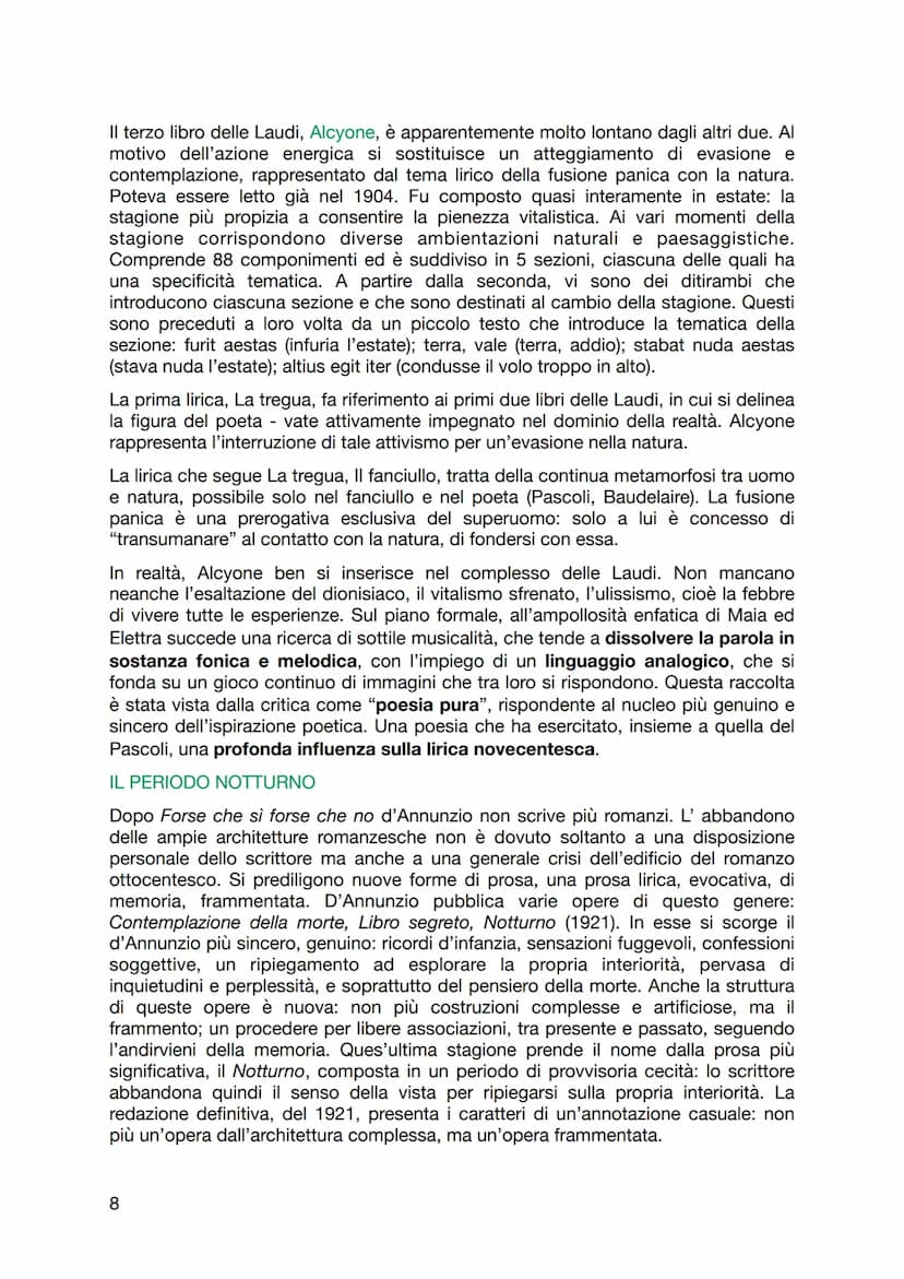 Gabriele D'Annunzio
Vita e pensiero politico
Gabriele d'Annunzio è uno dei pochi scrittori italiani del '900 ad avere fama
europea. La spett