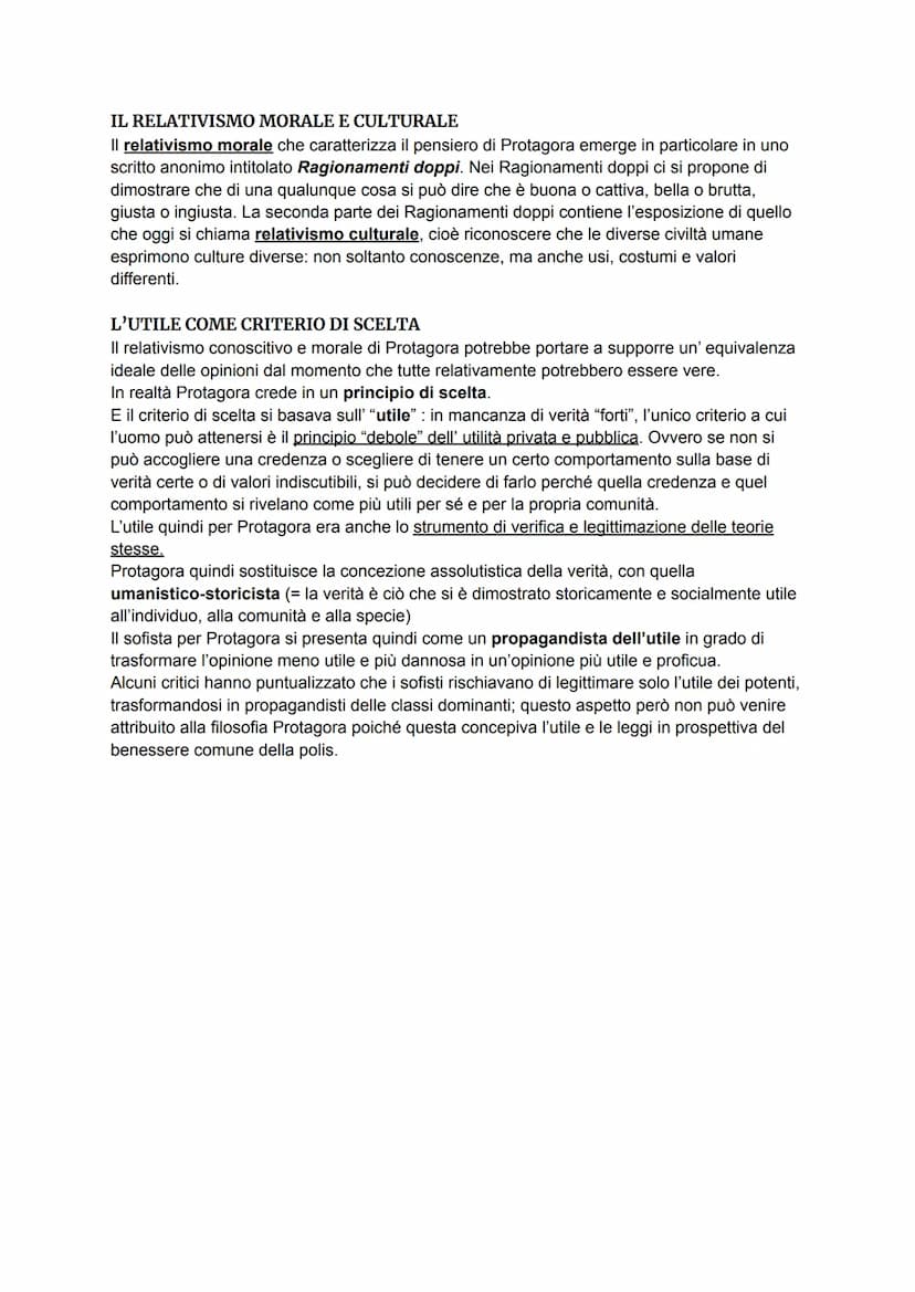 I SOFISTI
Col termine "sofisti" vennero indicati, nel quinto secolo a.C., quegli intellettuali, dotati di
vasta cultura generale, che faceva