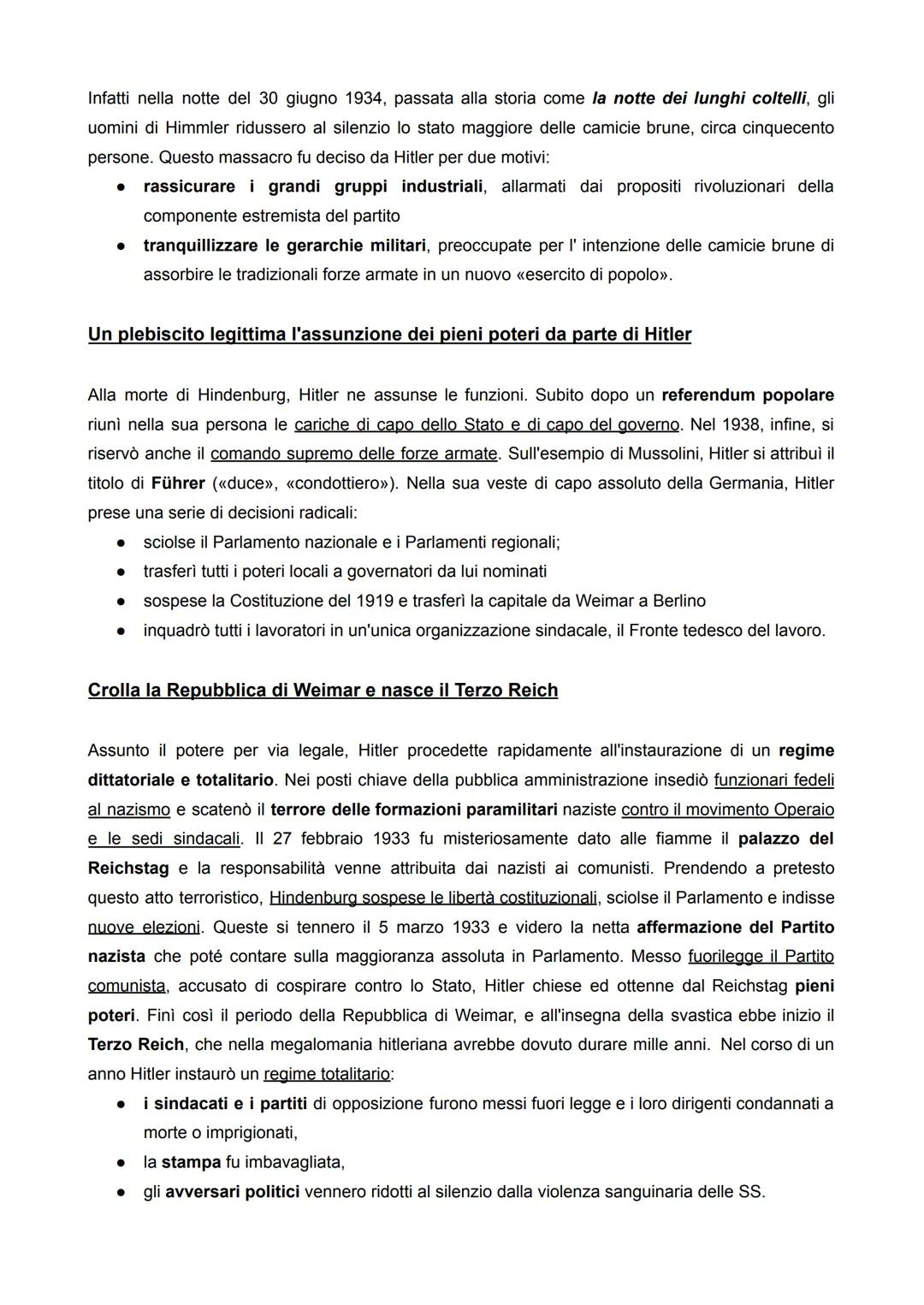 # LA GERMANIA TRA LE DUE GUERRE: IL NAZISMO

## Il governo stronca il tentativo rivoluzionario promosso dagli spartachisti

La Germania era 