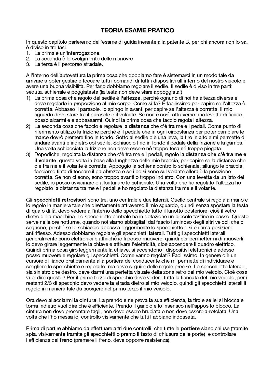 Guida Pratica per Superare l'Esame di Guida