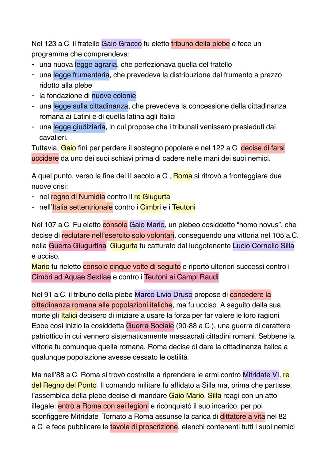 STORIA
la crici della repubblica rocana
soggetto
guerra/impresa militare
✩personaggio
evento politico
✩leggi
La grave crisi che interessò Ro