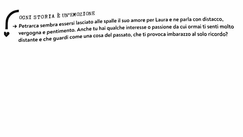 Francesco Petrarca
Nasce ad Arezzo nel 1304
Figlio di un notaio fiorentino esiliato per motivi politici, fu costretto fin da piccolo
a segui
