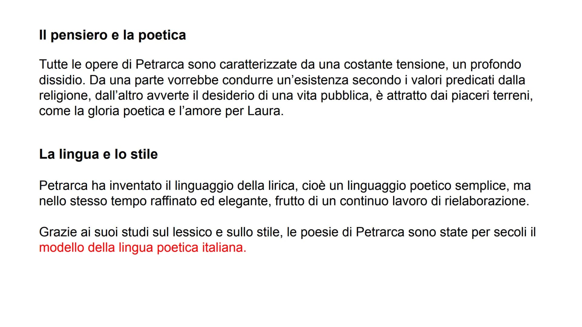 Francesco Petrarca
Nasce ad Arezzo nel 1304
Figlio di un notaio fiorentino esiliato per motivi politici, fu costretto fin da piccolo
a segui