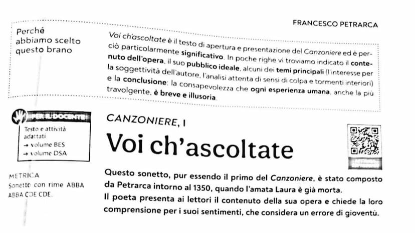 Francesco Petrarca
Nasce ad Arezzo nel 1304
Figlio di un notaio fiorentino esiliato per motivi politici, fu costretto fin da piccolo
a segui